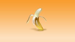 Simplistic multicolor fruits digital