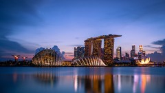 Singapore architecture urban marina bay sands