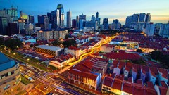 Singapore Chinatown cityscapes