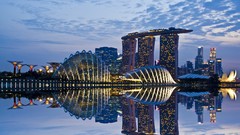 Singapore cities cityscapes marina bay sands
