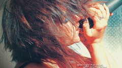 Singers flyleaf Lacey Mosley