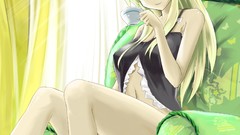 Sitting blondes lingerie boku wa tomodachi ga sukunai 