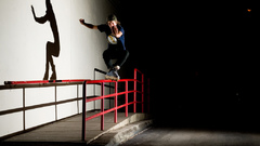 Skate shadow silhouette night