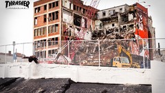 Skateboarding skates