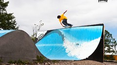 Skateboarding skates