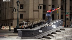 Skateboarding skates