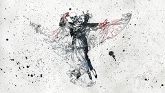 Skeletons artwork dancing Alex