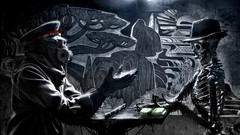 Skeletons romantically apocalyptic post-apocalyptic Vitaly S 