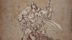 Sketch Hellboy fullscreen