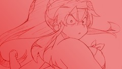 Sketches anime girls