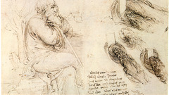Sketches drawings Leonardo da