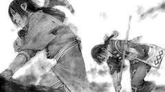 Sketches grayscale Blade of