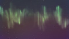 Skies aurora borealis