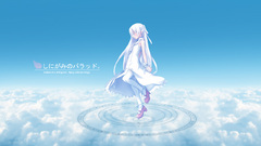 Skies clouds Anime anime