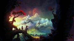 Skies fantasy art