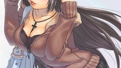 Skirts anime girls brunettes