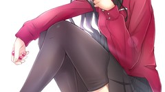 Skirts anime girls fate stay night tohsaka rin fate series