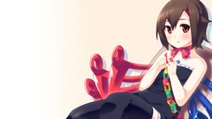 Skirts anime girls touhou houjuu nue video games Simple 