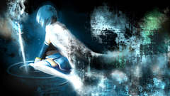 Skirts blue hair tights