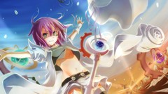 Skirts green eyes purple