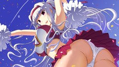 Skirts idolmaster panties hentai cheerleaders upskirt Shijou 