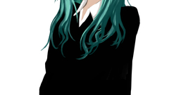 Skirts long hair green