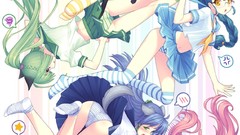 Skirts long hair nekomimi