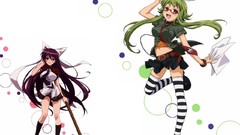 Skirts long hair purple