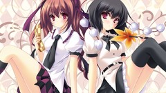 Skirts long hair Ribbons