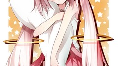 Skirts nekomimi red eyes