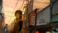 Skirts paint anime girls