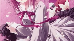 Skirts pink hair basketball