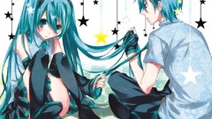 Skirts short hair hatsune miku vocaloid tails Vocaloid Fanmade 