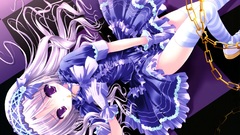 Skirts striped lingerie Anime