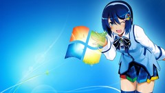 Skirts windows 7 anime girls windows-tan os-tan mascot 