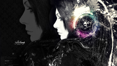 Skullcandy face Profile Women portrait digital art