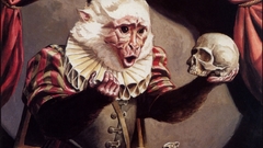 Skulls Animals Hamlet monkeys