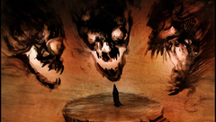 Skulls artwork creepy