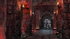 Skulls artwork fantasy art