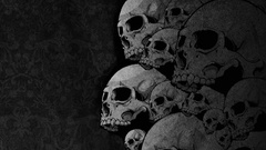 Skulls black