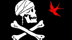 Skulls black dark pirates