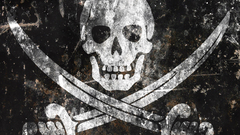 Skulls black pirates