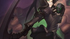 Skulls black rock shooter