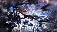 Skulls black rock shooter