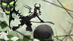 Skulls black rock shooter