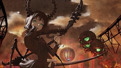 Skulls black rock shooter