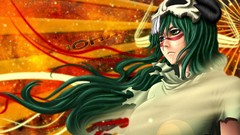 Skulls bleach green hair Espada fantasy art Nelliel Tu 