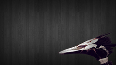 Skulls blood artwork