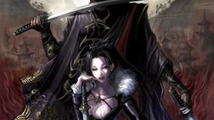 Skulls comics Katana weapons