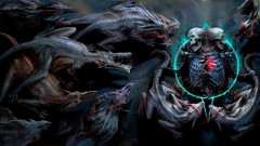 Skulls creatures artwork fantasy art